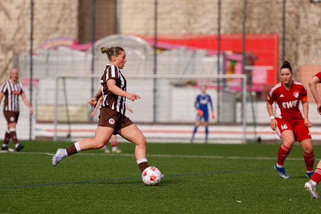 Soccer I Women I Season 2025 2026 I Regionalliga Nord I 15 Matchday I St Pauli SpVg Aurich I 21 03 2026 Merle Oppenheim 4, FC St Pauli Heiligengeistfeld Feldstraße 1 Hamburg Germany Copyright: xLobeca CedricxSiefkerx