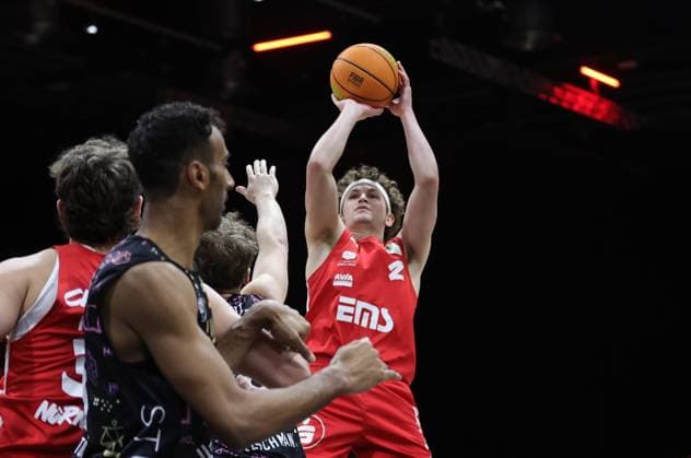 21 03 2026 Basketball Season 2025 2026 2 Bundesliga Pro A 28 Matchday Nuremberg Falcons Basketball Club NBC Uni Baskets Münster Sportfoto Zink DaMa xdaxmax Cartee Dean Whitt 2, Nuremberg Falcons BC NBC