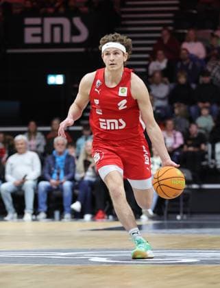 21 03 2026 Basketball Season 2025 2026 2 Bundesliga Pro A 28 Matchday Nuremberg Falcons Basketball Club NBC Uni Baskets Münster Sportfoto Zink DaMa xdaxmax Cartee Dean Whitt 2, Nuremberg Falcons BC NBC