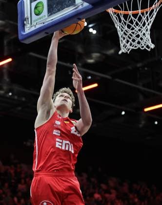 21 03 2026 Basketball Season 2025 2026 2 Bundesliga Pro A 28 Matchday Nuremberg Falcons Basketball Club NBC Uni Baskets Münster Sportfoto Zink DaMa xdaxmax Tom Stoiber 28, Nuremberg Falcons BC NBC