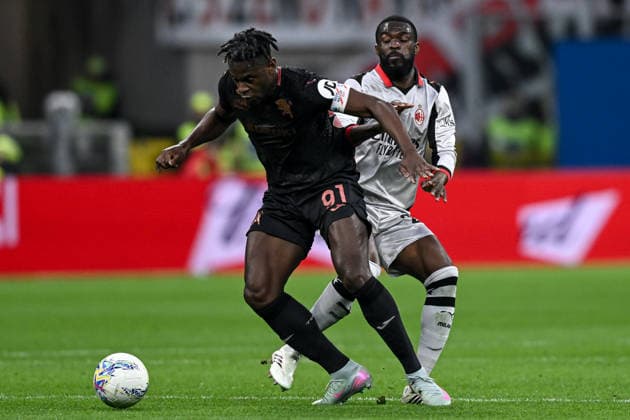 Db Milano 21 03 2026 - campionato di calcio serie A Milan-Torino foto Daniele Buffa Image nella foto: Duvan Zapata-Fikayo Tomori 
