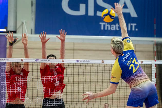 Volleyball, VBL, Cerebricks Volley Goats Mitteldeutschland - SV Warnemünde