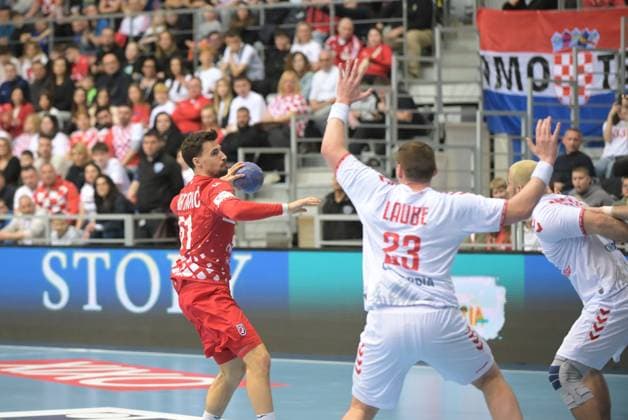 Croatia vs Switzerland Friendly Match 2026 , Sports Hall Gradski Vrt , Osijek, Croatia CRO , 21 03 2026 Ivan Martinovic Croatia 51 seen in action during Croatia vs Switzerland Friendly Match 2026 , Sports Hall Gradski Vrt , Osijek, Croatia CRO , 21 03 2026 Copyright: xBEAUTIFULxSPORTS Stanusicx
