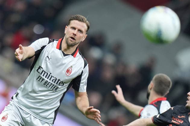 AC Milan™s Niclas Fullkrug during the Serie A soccer match between Milan and Torino at the San Siro Stadium in Milan , north Italy - Saturday , March 21 , 2026. - Soccer .  Copyright: xSpada LaPressex