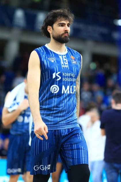 Scene with Marcel Keßen 15 MLP Academics Heidelberg on the court easyCredit BBL MLP Academics Heidelberg - Bamberg Baskets Copyright: xSpeedshotx