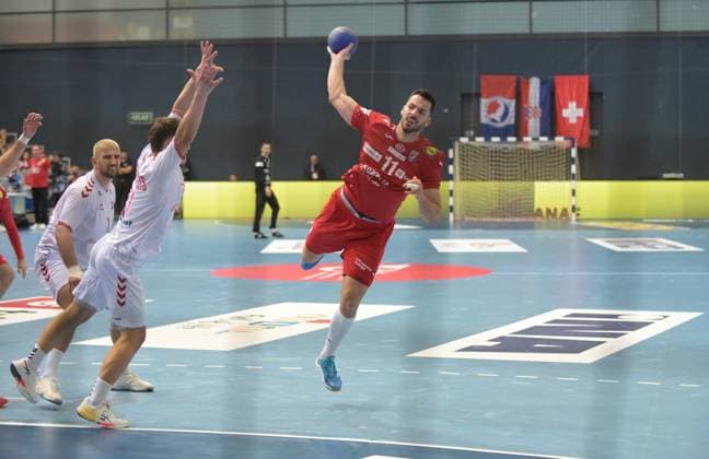 Croatia vs Switzerland Friendly Match 2026 , Sports Hall Gradski Vrt , Osijek, Croatia CRO , 21 03 2026 Zvonimir Srna Croatia 11 seen in action during Croatia vs Switzerland Friendly Match 2026 , Sports Hall Gradski Vrt , Osijek, Croatia CRO , 21 03 2026 Copyright: xBEAUTIFULxSPORTS Stanusicx