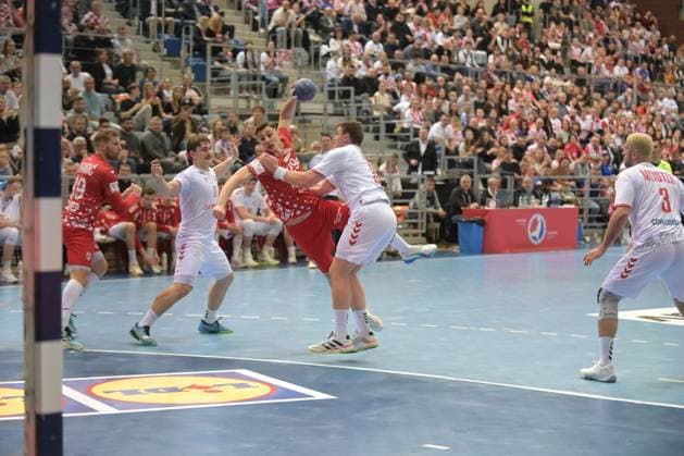 Croatia vs Switzerland Friendly Match 2026 , Sports Hall Gradski Vrt , Osijek, Croatia CRO , 21 03 2026 Patrik Martinovic Croatia 29 seen in action during Croatia vs Switzerland Friendly Match 2026 , Sports Hall Gradski Vrt , Osijek, Croatia CRO , 21 03 2026 Copyright: xBEAUTIFULxSPORTS Stanusicx