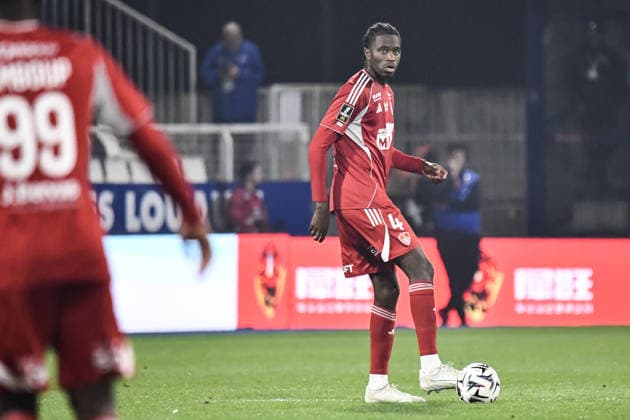 FOOTBALL : AJ Auxerre vs Stade Brestois 29 - Ligue 1 - JournÃ e 27 - 21 03 2026 Junior Diaz (Stade Brestois) AuxerreFrance  Copyright: xBaptistexAutissierx