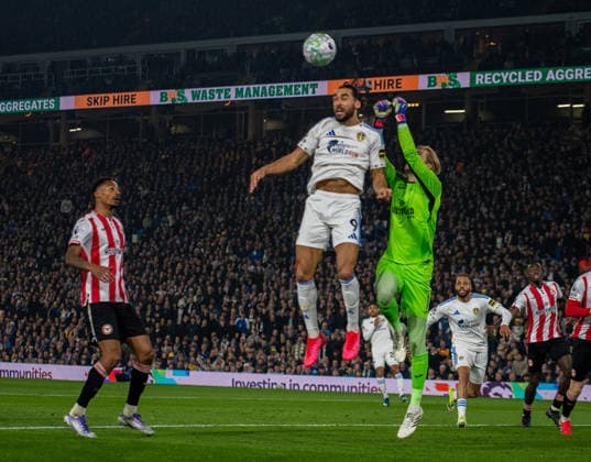 Leeds United v Brentford, Premier League, Football, Elland Road, Leeds UK - 21 Mar 2026 Leeds Elland Road Yorkshire UK, UK NEWSPAPERS OUT Copyright: xAdamxCookx