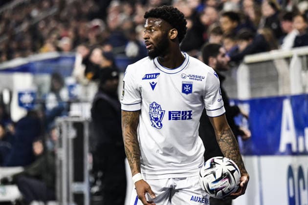 FOOTBALL : AJ Auxerre vs Stade Brestois 29 - Ligue 1 - JournÃ e 27 - 21 03 2026 JosuÃ Casimir (AJ Auxerre) AuxerreFrance  Copyright: xBaptistexAutissierx
