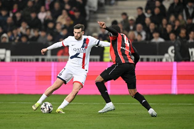 OGC Nice v Paris Saint-Germain - Ligue 1 McDonald s 2025 2026 07 Khvicha KVARATSKHELIA (psg) during the Ligue 1 McDonald s match between Nice and Paris Saint-Germain at Allianz Riviera on March 21, 2026 in Nice, France. Nice France  Copyright: xFEPx 776348332