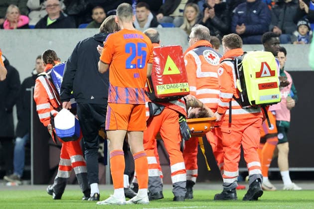 21 03 2026, xtvx, Soccer 2 Bundesliga, SV Darmstadt 98 FC Schalke 04 v l Luca Marseiler SV Darmstadt 98 Violation DFL DFB REGULATIONS PROHIBIT ANY USE OF PHOTOGRAPHS as IMAGE SEQUENCES and or QUASI VIDEO Darmstadt