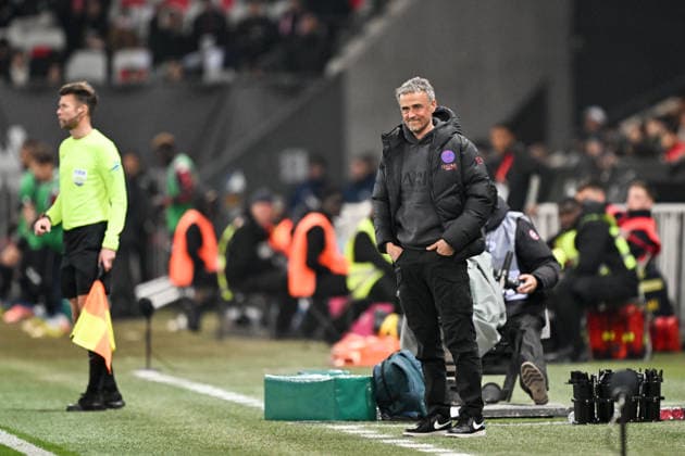 OGC Nice v Paris Saint-Germain - Ligue 1 McDonald s 2025 2026 Luis ENRIQUE (Entraineur PSG) during the Ligue 1 McDonald s match between Nice and Paris Saint-Germain at Allianz Riviera on March 21, 2026 in Nice, France. Nice France  Copyright: xFEPx 776348332
