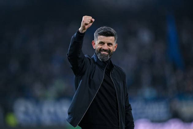 21 03 2026, Football, 2 Bundesliga, Season 2025 2026, Matchday 26, SV Darmstadt 98 FC Schalke 04, Coach Miron Muslic FC Schalke 04 xRHR PHOTO YYx Copyright: KROEGER RHR-FOTOx RHR-FOTO YY