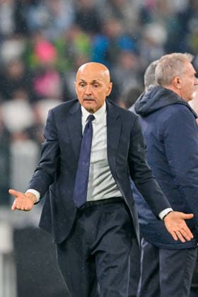 Juventus head coach Luciano Spalletti during the Serie A soccer match between Juventus and Sassuolo at the Allianz Stadium in Turin, Italy - Saturday, March 21, 2026. - Soccer .  Copyright: xTanoxPecoraro LaPressex