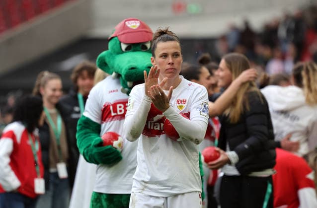 21 03 26 Women VfB Stuttgart 1 FSV Mainz 05 Germany, Stuttgart, 21 03 2026, Football, Women, 2 Bundesliga, Season 2025 2026, VfB Stuttgart 1 FSV Mainz 05 Nicole Billa VfB Stuttgart