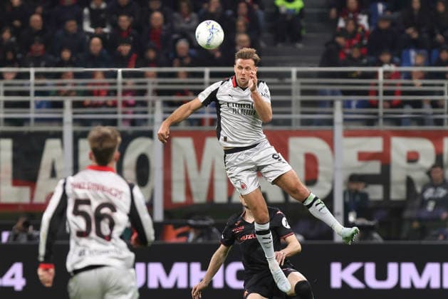 Italy: AC Milan vs Torino FC Italy, Milan, 2026 03 21: Niclas Fullkrug (AC Milan) head shot in front court in the second half during soccer game AC Milan vs Torino FC, Serie A Enilive 2025-2026 day 30 at San Siro Stadium Italy, Milan, 2026 03 21: AC Milan vs Torino FC, Serie A EniLive 2025 2026 day 30 at San Siro Stadium. Milan Italy Copyright: FabrizioxAndreaxBertani