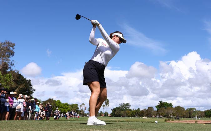 GOLF AUSTRALIAN WPGA, Australia s Hannah Green on the 5th hole during the final round of the 2026 Australian WPGA Championship at Sanctuary Cove Golf and Country Club on the Gold Coast, Sunday, March 22, 2026. ( NO ARCHIVING, EDITORIAL USE ONLY GOLD COAST QUEENSLAND AUSTRALIA  Copyright: xx 20260322123754361560