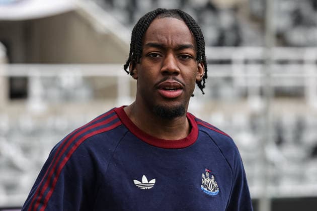Premier League: Newcastle Untied v Sunderland Anthony Elanga of Newcastle United arrives during the Premier League match Newcastle Untied vs Sunderland at St. James s Park, Newcastle, United Kingdom on 22 March 2026 (Photo by Mark Cosgrove News Images) Newcastle St. James s Park Tyne and Wear United Kingdom Copyright: xMarkxCosgrove NewsxImagesx