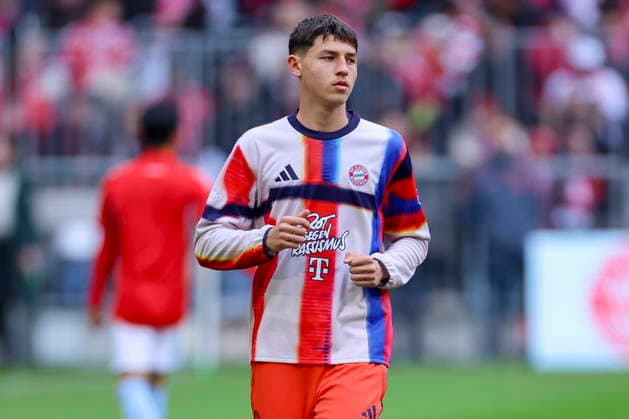 Filip Pavic (FC Bayern Muenchen) schaut, Bundesliga, FC Bayern München v 1. FC Union Berlin, Allianz Arena am 21. March 2026 in München, Deutschland. (Foto von Marco Steinbrenner DeFodi Images) Filip Pavic (FC Bayern Muenchen) looks on, Bundesliga, FC Bayern München v 1. FC Union Berlin, Allianz Arena, March 21, 2026 in München, Germany. (Photo by Marco Steinbrenner DeFodi Images) DFL regulations prohibit any use of photographs as image sequences and or quasi-video. - *** Filip Pavic FC Bayern Muenchen looks on, Bundesliga, FC Bayern München v 1 FC Union Berlin, Allianz Arena am 21 March 2026 in München, Germany Photo by Marco Steinbrenner DeFodi Images Filip Pavic FC Bayern Muenchen looks on, Bundesliga, FC Bayern München v 1 FC Union Berlin, Allianz Arena, March 21, 2026 in München, Germany Photo by Marco Steinbrenner DeFodi Images DFL regulations prohibit any use of photographs as image sequences and or quasi video