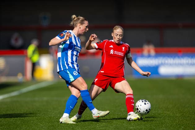 Football, England, Women, Brighton and Hove Albion - Liverpool FC