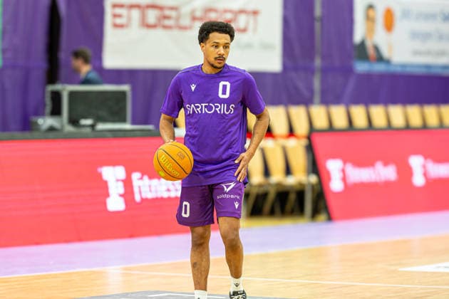 ProA, BG Goettingen vs Artland Dragons, Sparkassen Arena Goettingen 22 03 2026 ProA, Goettingen, Germany 22 03 2026 Nils Schmitz BG Goettingen, 0 at Warm Up, Barmer ProA 2 Basketball Bundesliga, Game of BG Goettingen vs Artland Dragons, Sparkassen Arena Goettingen Copyright: xBEAUTIFULxSPORTS Freudensteinx