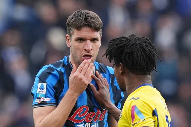 Keep Racism Out , Atalanta™s Berat Djimsiti during the Serie A soccer match between Atalanta and Hellas Verona at the New Balance Arena in Bergamo , north Italy - Sunday , March 22 , 2026. - Soccer .  Copyright: xSpada LaPressex