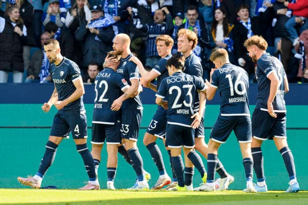 Philipp Hofmann VfL Bochum celebrates after scoring his team s first goal during the 2 Bundesliga match between VfL Bochum and Holstein Kiel at Vonovia Ruhrstadion on March 22, 2026 in Bochum, Germany, Germany Photo by Max Maiwald DeFodi Images Philipp Hofmann VfL Bochum celebrates after scoring his team s first goal during the 2 Bundesliga match between VfL Bochum and Holstein Kiel at Vonovia Ruhrstadion on March 22, 2026 in Bochum, Germany Photo by Max Maiwald DeFodi Images Photo by Max Maiwald DeFodi Images