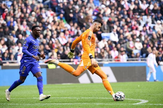 Olympique Lyonnais v AS Monaco - Ligue 1 McDonald s 2025 2026 01 Dominik GREIF (ol) during the Ligue 1 McDonald s match between Lyon and Monaco at Groupama Stadium on March 22, 2026 in Lyon, France. Lyon France  Copyright: xFEPx 776348333