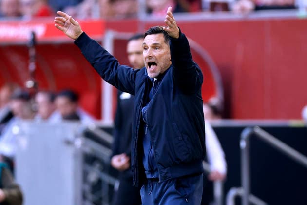 LEITL Stefan Coach Team Hertha BSC 2 Soccer Bundesliga Season 2025 2026 Match Fortuna Duesseldorf Hertha BSC 2 5 on 22 03 2026 in Duesseldorf DFL REGULATIONS PROHIBIT ANY USE OF PHOTOGRAPHS as IMAGE SEQUENCES and or QUASI VIDEO Copyright: xLacixPerenyix