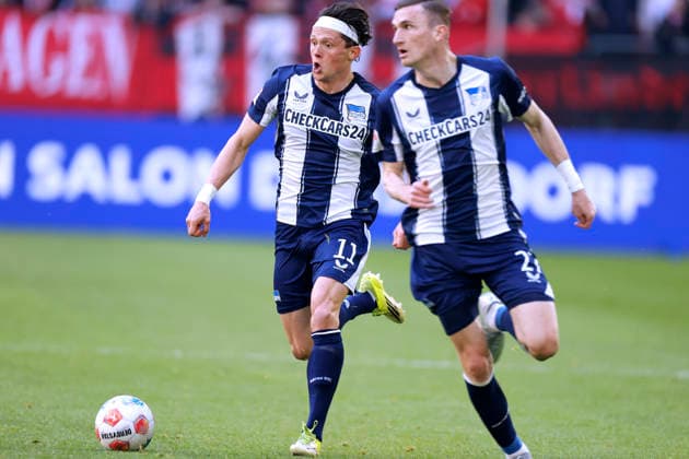 REESE Fabian Kapitaen Team Hertha BSC 2 Fußball Bundesliga Saison 2025 2026 Spiel Fortuna Duesseldorf Hertha BSC 2 5 am 22 03 2026 in Duesseldorf DFL REGULATIONS PROHIBIT ANY USE OF PHOTOGRAPHS as IMAGE SEQUENCES and or QUASI VIDEO Copyright: xLacixPerenyix