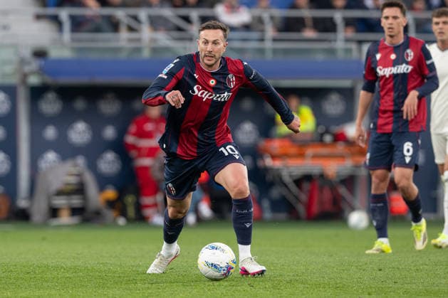 Foto IPP Damiano Fiorentini Bologna 22 03 2026 Calcio Campionato serie A 2025-2026 partita: Bologna-Lazio nella foto: Federico Bernardeschi in azione Italy Photo Press World Copyright italy ITALY  Copyright: xR4924_italyphotopressx