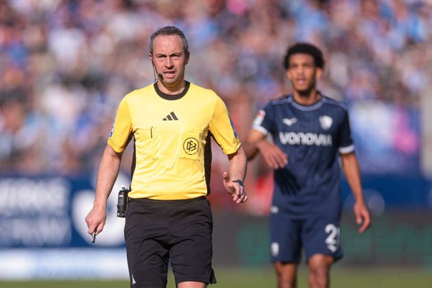 22 03 2026, Soccer, 2 Bundesliga, Matchday 27, VfL Bochum 1848 Holstein Kiel Referee Patrick Alt GER Bochum Vonovia Ruhrstadion NRW Germany xRHR PHOTO DEx Copyright: DennisxEwert RHR-FOTOx RHR-FOTO DE