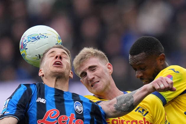 Atalanta s Mario Pasalici during the Serie A soccer match between Atalanta and Hellas Verona at the New Balance Arena in Bergamo , north Italy - Sunday , March 22 , 2026. - Soccer .  Copyright: xSpada LaPressex