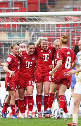 Jessen Sandra Maria Torjubel 0-2 , 1.FC Nürnberg-1.FC Köln Frauen , Frauen Bundesliga , Fußball , in den Max Morlock Stadion, in Nürnberg , Bayern , Deutschland. März 22 , 2026 . Photo by: Davide Elias IPA Photo Pressefoto DENL Copyright: xDavidexEliasx