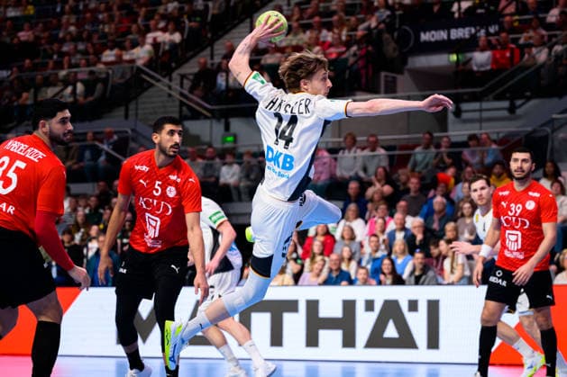 Bremen Handball International Germany Egypt Mathis Häseler Haeseler Germany Bremen ÖVB Arena Germany