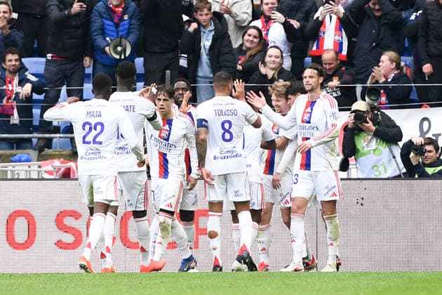 Olympique Lyonnais v AS Monaco - Ligue 1 McDonald s 2025 2026 17 Afonso MOREIRA (ol) - 33 Hans HATEBOER (ol) - 10 Pavel SULC (ol) during the Ligue 1 McDonald s match between Lyon and Monaco at Groupama Stadium on March 22, 2026 in Lyon, France. Lyon France  Copyright: xFEPx 776348333
