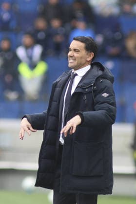 Raffaele Palladino Head Coach of Atalanta BC gestures during Atalanta BC vs Hellas Verona, 30Â° Serie A Enilive 2025-26 game at New Balance arena in Bergamo (BG), Italy, on March 22, 2026.  Copyright: xDavidexCasentini IPAxSportx xipa-agency.netx xx IPA_73291030 IPA_Agency_IPA73291030