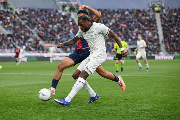 Tavares Nuno (SS Lazio) in action during Bologna FC vs SS Lazio, Italian soccer Serie A match in Bologna, Italy, March 22 2026  Copyright: xGianlucaxRicci IPAxSportx xipa-agency.netx xx IPA_73292291 IPA_Agency_IPA73292291