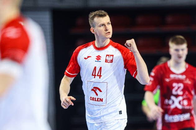 2026.03.22 Ostrow Wielkopolski pilka reczna II Runda Eliminacji Mistrzostwa Swiata 2027 Polska - Lotwa N z Mikolaj Czaplinski Foto Pawel Andrachiewicz PressFocus 2026.03.22 Ostrow Wielkopolski Handball - Qualification Europe Phase 2 IHF Men World Handball Championship 2027 Poland - Latvia Mikolaj Czaplinski Credit: Pawel Andrachiewicz PressFocus NEWSPIX.PL --- newspix.pl 