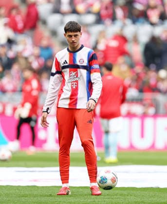 Filip Pavic , FC Bayern München-Union Berlin , Bundesliga , Fußball , in den Allianz Arena Stadion, in München , Bayern , Deutschland. März 21 , 2026 . Photo by: Davide Elias IPA Photo Pressefoto DENL Copyright: xDavidexEliasx