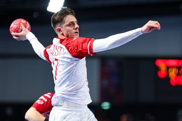 2026.03.22 Ostrow Wielkopolski pilka reczna II Runda Eliminacji Mistrzostwa Swiata 2027 Polska - Lotwa N z Andrzej Gustaw Widomski Foto Pawel Andrachiewicz PressFocus 2026.03.22 Ostrow Wielkopolski Handball - Qualification Europe Phase 2 IHF Men World Handball Championship 2027 Poland - Latvia Andrzej Gustaw Widomski Credit: Pawel Andrachiewicz PressFocus NEWSPIX.PL --- newspix.pl 