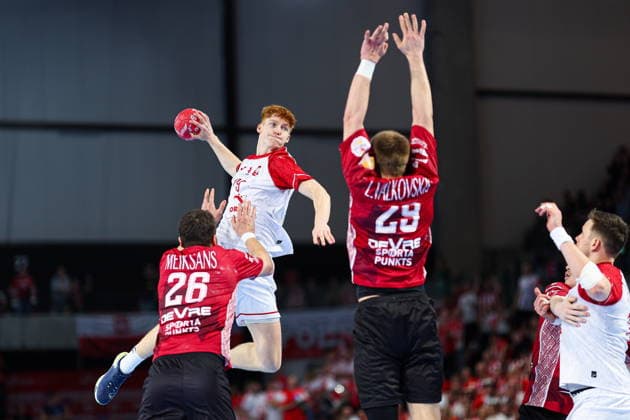 2026.03.22 Ostrow Wielkopolski pilka reczna II Runda Eliminacji Mistrzostwa Swiata 2027 Polska - Lotwa N z Piotr Mielczarski Foto Pawel Andrachiewicz PressFocus 2026.03.22 Ostrow Wielkopolski Handball - Qualification Europe Phase 2 IHF Men World Handball Championship 2027 Poland - Latvia Piotr Mielczarski Credit: Pawel Andrachiewicz PressFocus NEWSPIX.PL --- newspix.pl 