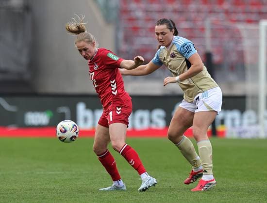 22 03 2026 Soccer Season 2025 2026 1 Women Soccer Bundesliga 21 Matchday 1 FC Nürnberg FCN Club 1 FC Köln Sportfoto Zink DaMa xdaxmax Pauline Marie Bremer 11, 1 FC Köln Leia Varley 7, 1 FC Nürnberg FCN