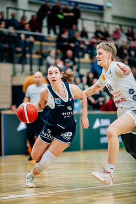 BB 1BL Women Syntainics MBC Lions TK Hannover Luchse Anna Suckstorff GISA Lions MBC during the 2025 2026 season in the DBBL Toyota Bundesliga Syntainics MBC Lions and TK Hannover Luchse at the SWH Arena on March 22, 2026 in Halle Saale, Sachsen Anhalt, Germany