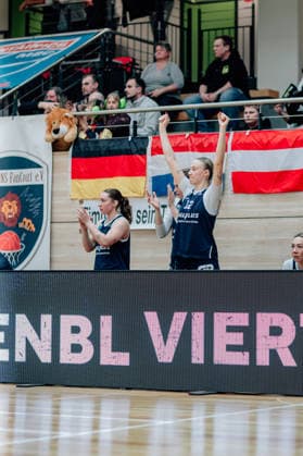 BB 1BL Women Syntainics MBC Lions TK Hannover Luchse Anna Alborova GISA Lions MBC during the 2025 2026 season in the DBBL Toyota Bundesliga Syntainics MBC Lions and TK Hannover Luchse at the SWH Arena on March 22, 2026 in Halle Saale, Sachsen Anhalt, Germany