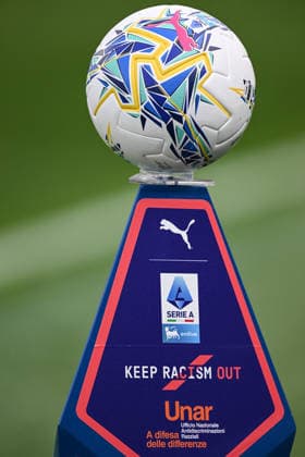 CALCIO - Serie A - Como 1907 vs Pisa SC Match ball Lega Serie A during the Italian Serie A football match between Calcio Como and Pisa Sporting Club on March 22, 2026 at the Giuseppe Senigallia stadium in Como, Italy Photo Tiziano Ballabio Como Italy  Copyright: xIPAxSport ABACAx