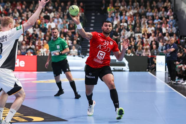 22 03 2026, Handball, International match men, Germany Egypt, ÖVB Arena Bremen Yehia Elderea Egypt 39 xKamilxWilkowskixPressefotoKochx Bremen Germany