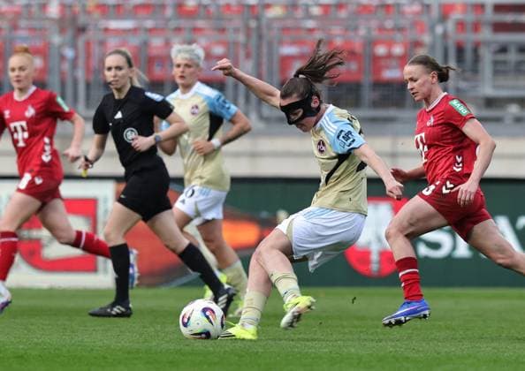 22 03 2026 Soccer Season 2025 2026 1 Women Soccer Bundesliga 21 Matchday 1 FC Nürnberg FCN Club 1 FC Köln Sportfoto Zink DaMa xdaxmax Julia Pollak 22, 1 FC Nürnberg FCN