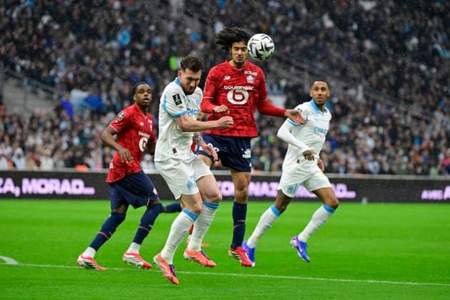 FOOTBALL : Olympique de Marseille VS LOSC - Ligue 1 McDonald s - 22 03 2026 Ligue 1 McDonald™s match between Olympique de Marseille and LOSC on March 22, 2026 at the Orange Velodrome Stadium in Marseille. MarseilleFrance  Copyright: xWilliamxCannarellax